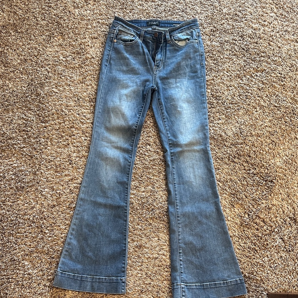 Judy Blue Classic Denim Flare Jeans